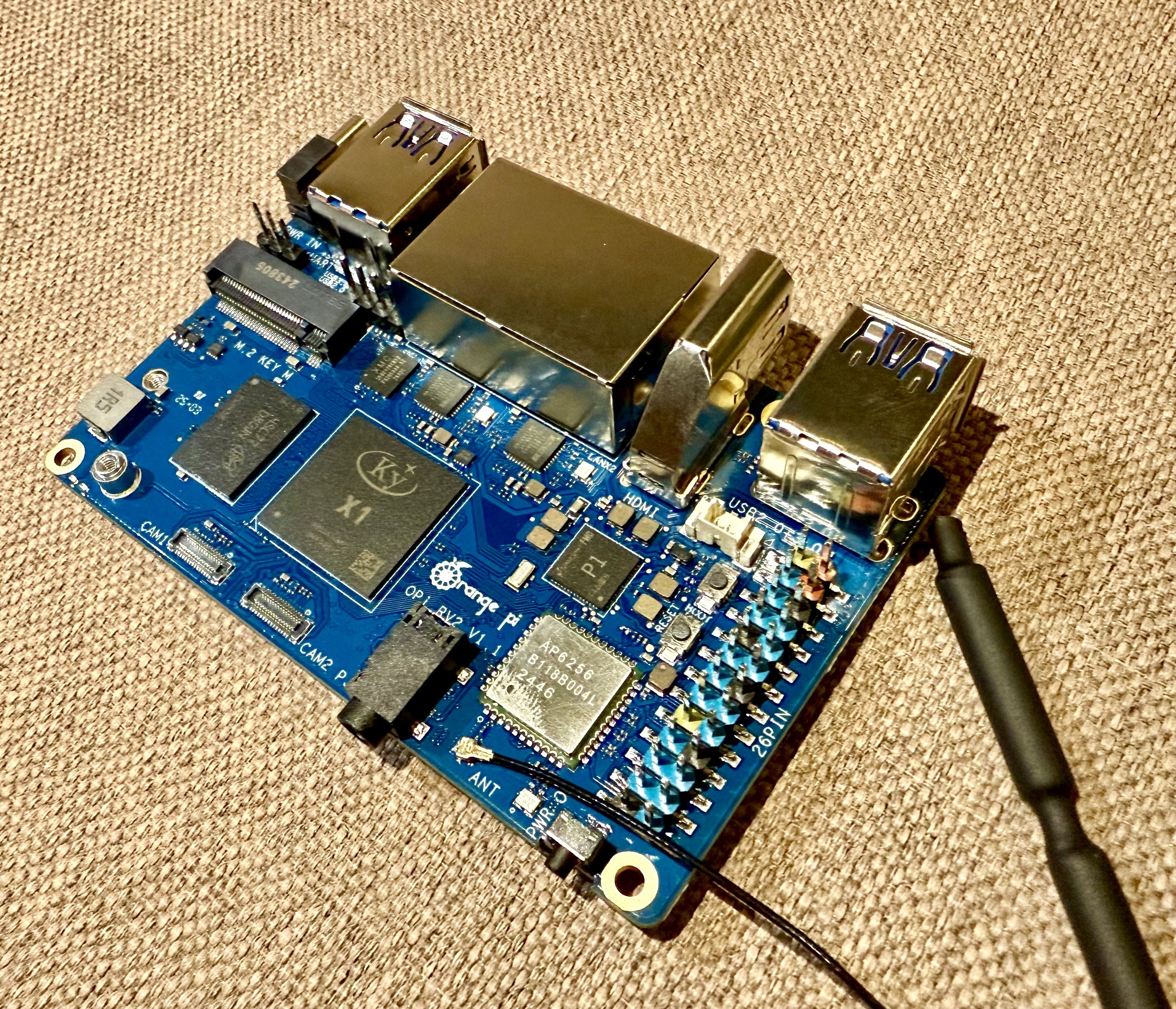 Ein Singleboard Computer mit Ky X1 Chip. Ein Singleboard Computer mit Ky X1 Chip.