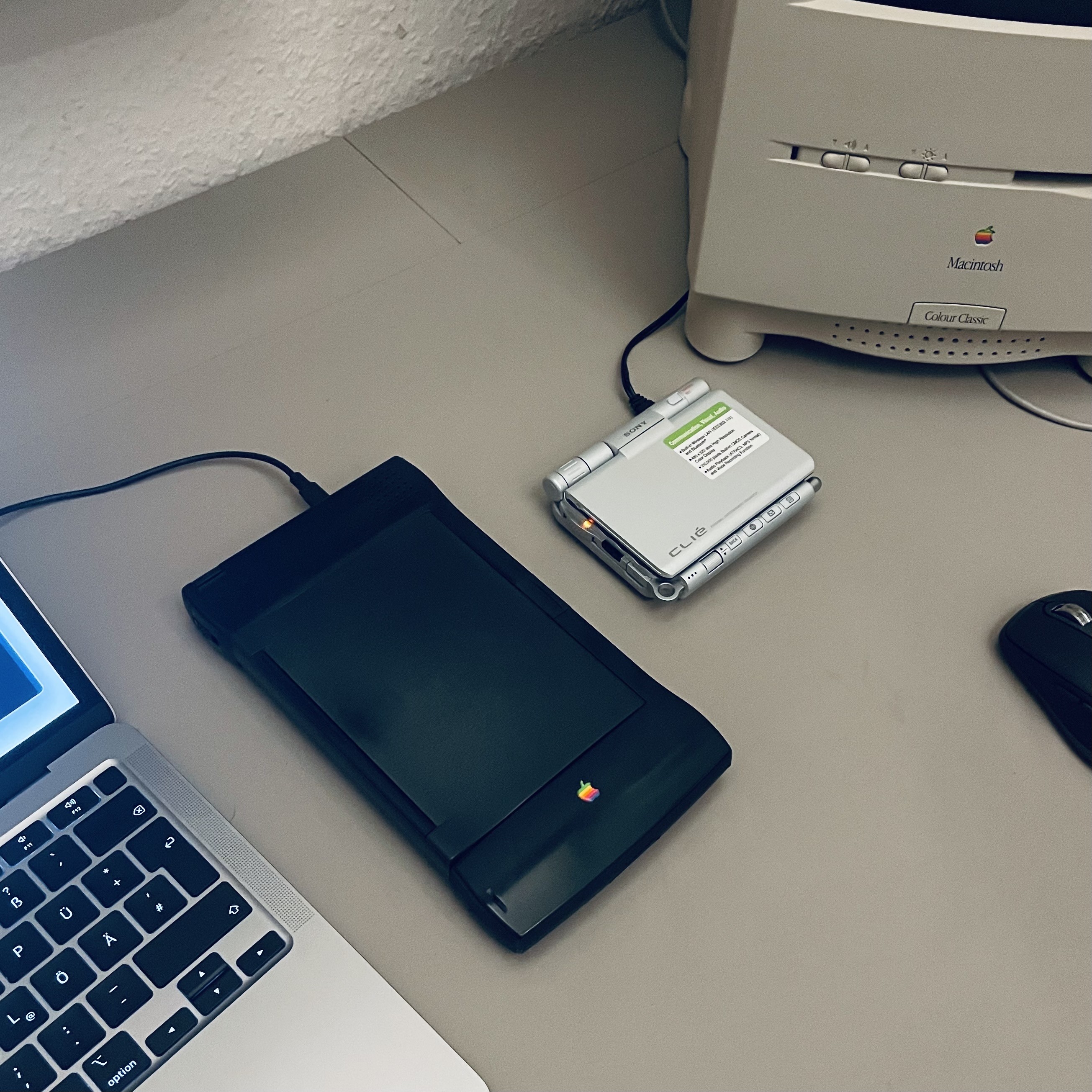 Newton and Sony Clie