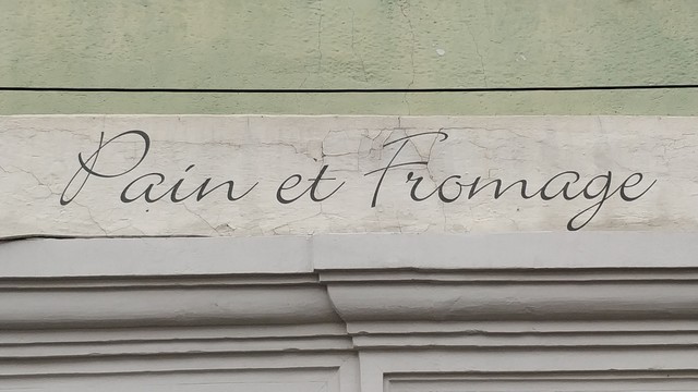Hausanschrift: "Pain et Fromage"